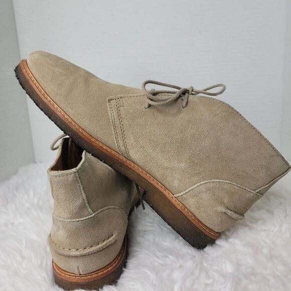 Polo Ralph Lauren Chukka Boot Men’s Size 10 D Marlow BO-CSL Tan Suede - Picture 6 of 10
